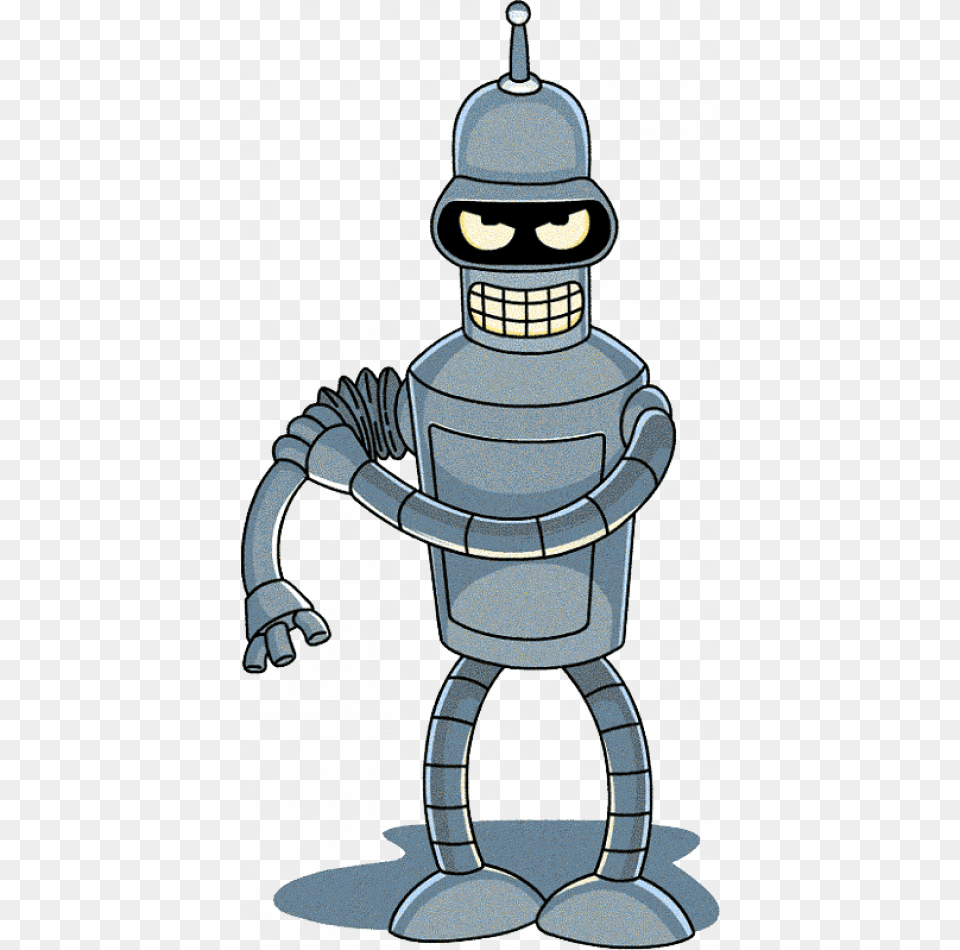 Futurama Bender Bender, Robot, Fire Hydrant, Hydrant Free Png Download