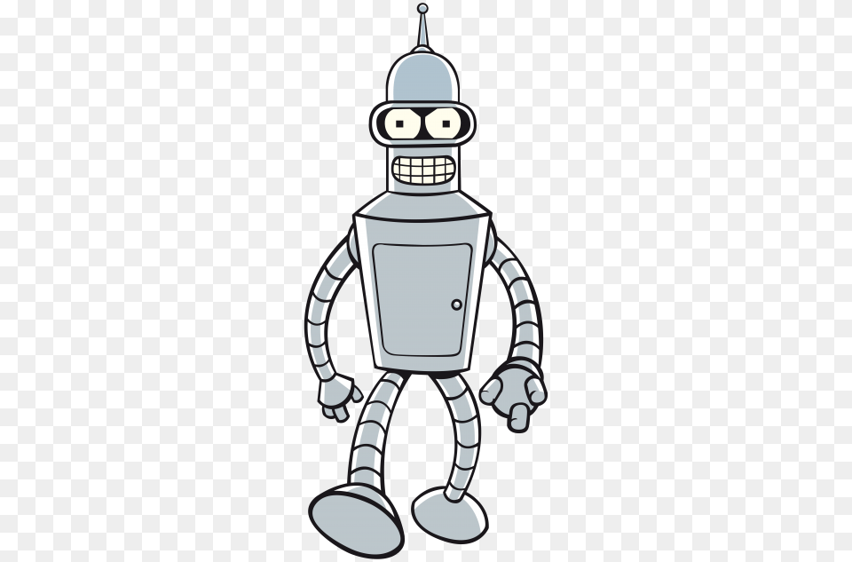 Futurama Bender Cartoon Cartoon Futurama, Robot Png Image