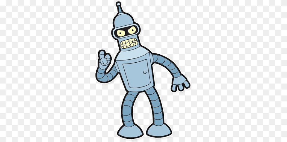 Futurama Bender Images Transparent Bender, Robot, Smoke Pipe Free Png Download