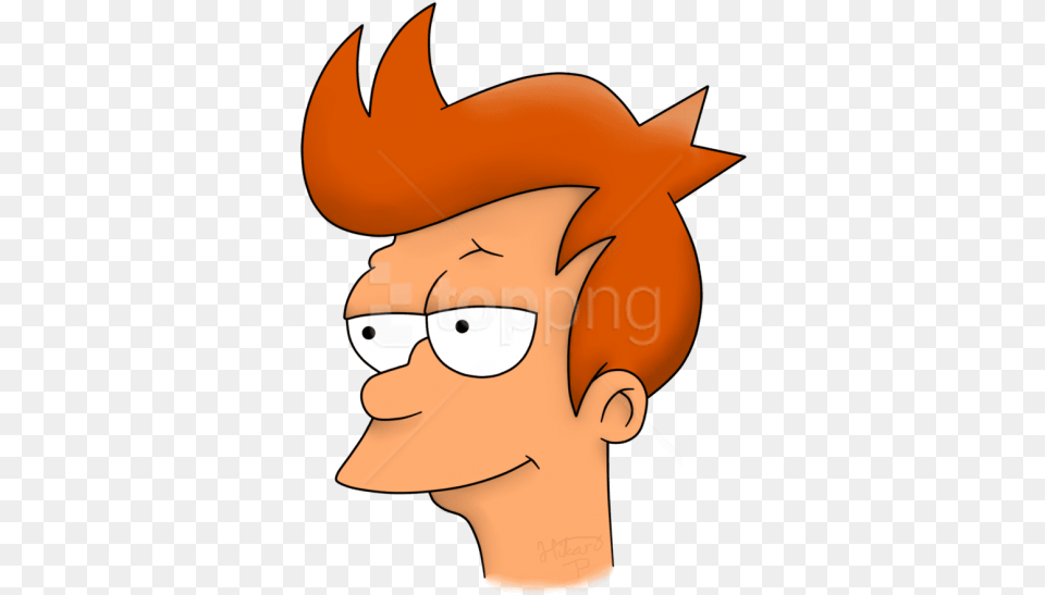 Futurama Fry Face, Head, Person, Baby, Photography Free Transparent Png