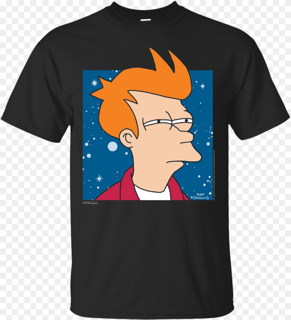 Futurama Fry Meme Pose, Clothing, T-shirt, Adult, Male Png Image