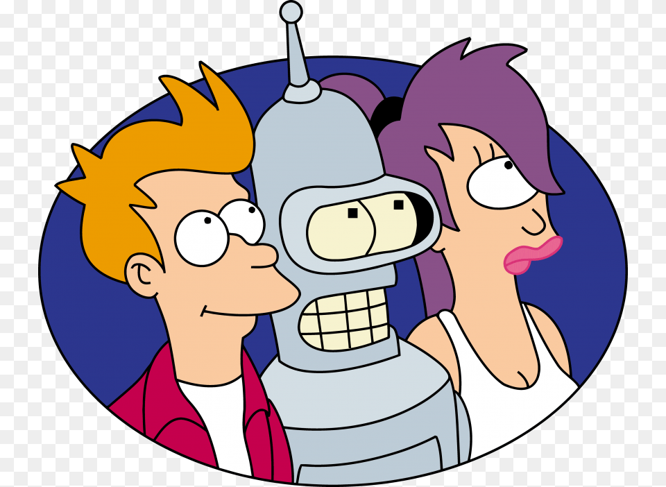 Futurama Leela Fry Bender, Book, Comics, Publication, Cartoon Free Transparent Png