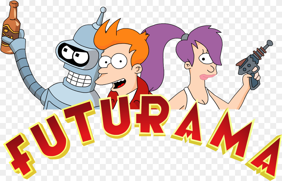 Futurama Logo Futurama Logo, Publication, Book, Comics, Adult Free Png Download