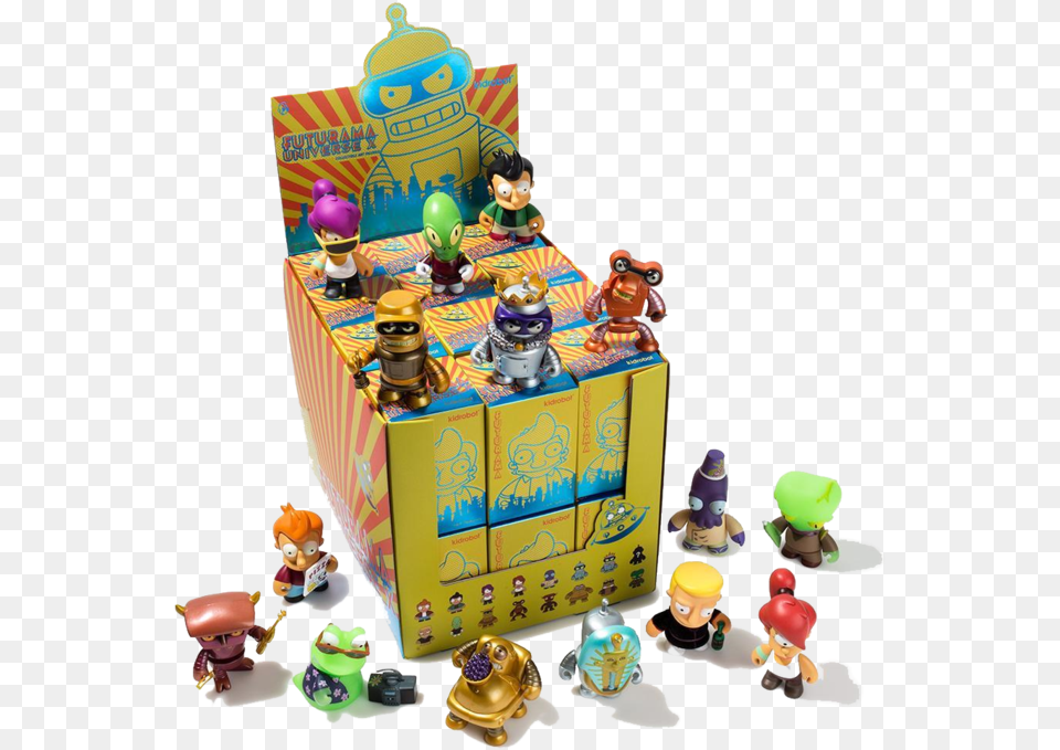 Futurama Universe X Blind Box Mini Figure Series By, Toy, Baby, Person, Game Png