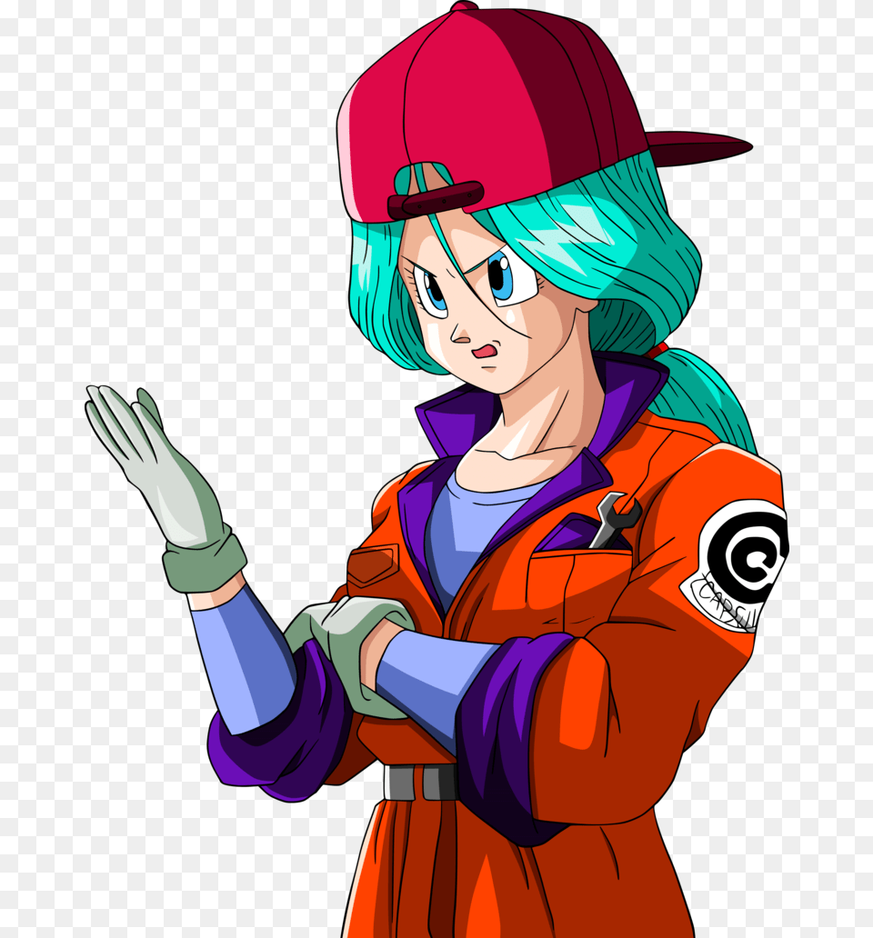 Future Bulma Clipart Transparent Stock Bulma Vector, Book, Publication, Comics, Adult Free Png Download