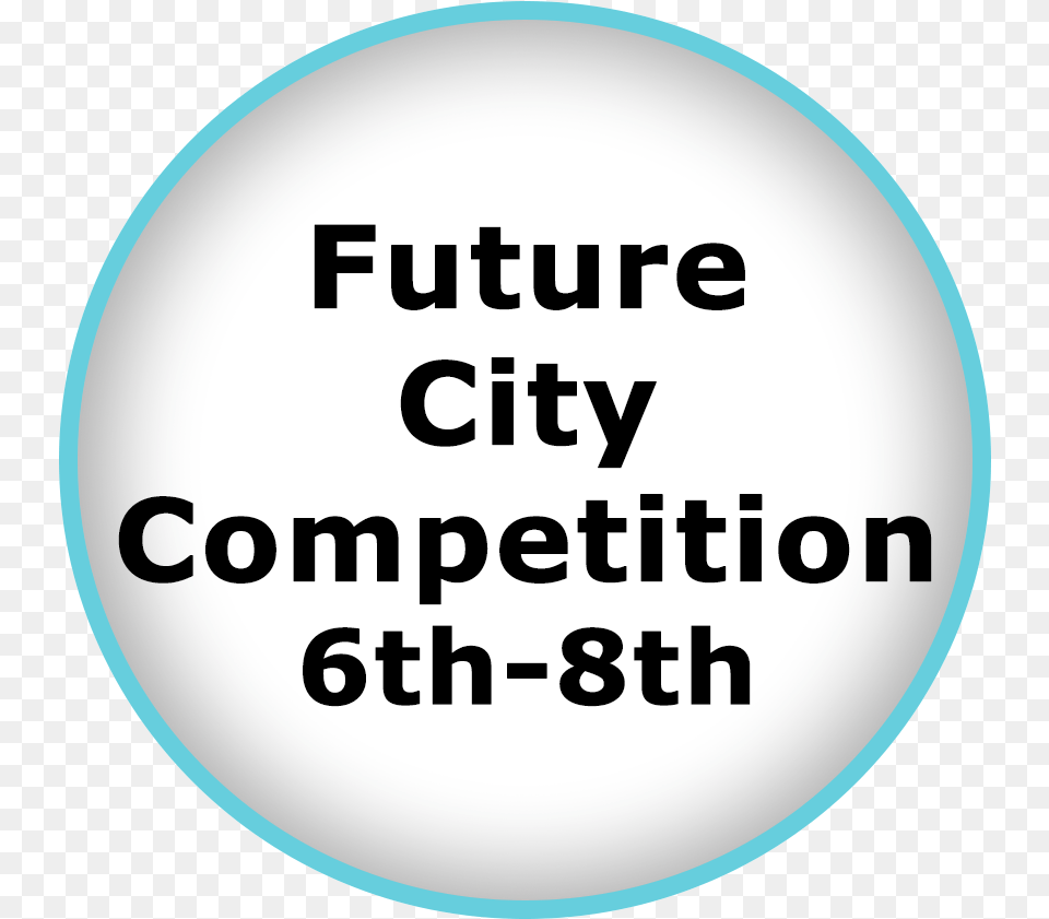 Future City Competition Circle, Text Free Png