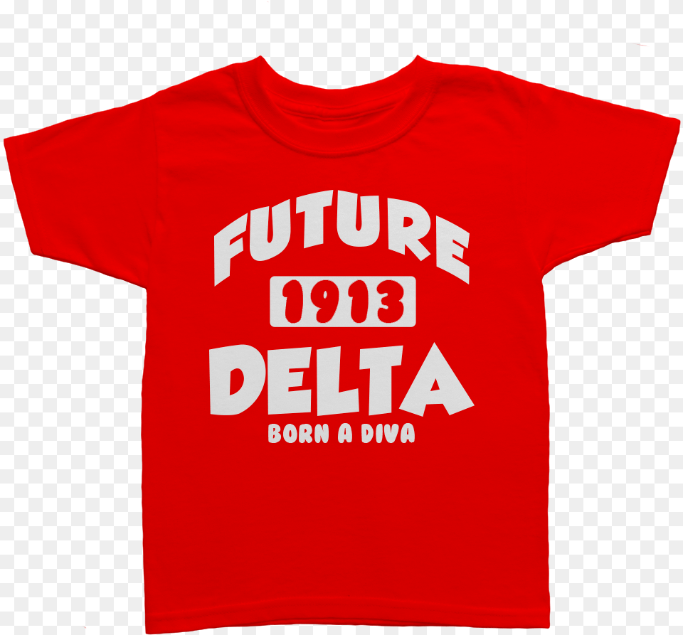 Future Delta Sigma Theta Toddler Tee Deltadiva Body Improvement Club Shirt, Clothing, T-shirt Png