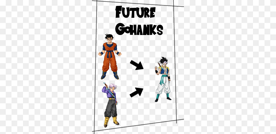 Future Gohanks The Metamoran Fusion Of Future Gohan Cartoon, Adult, Wedding, Publication, Person Free Png Download