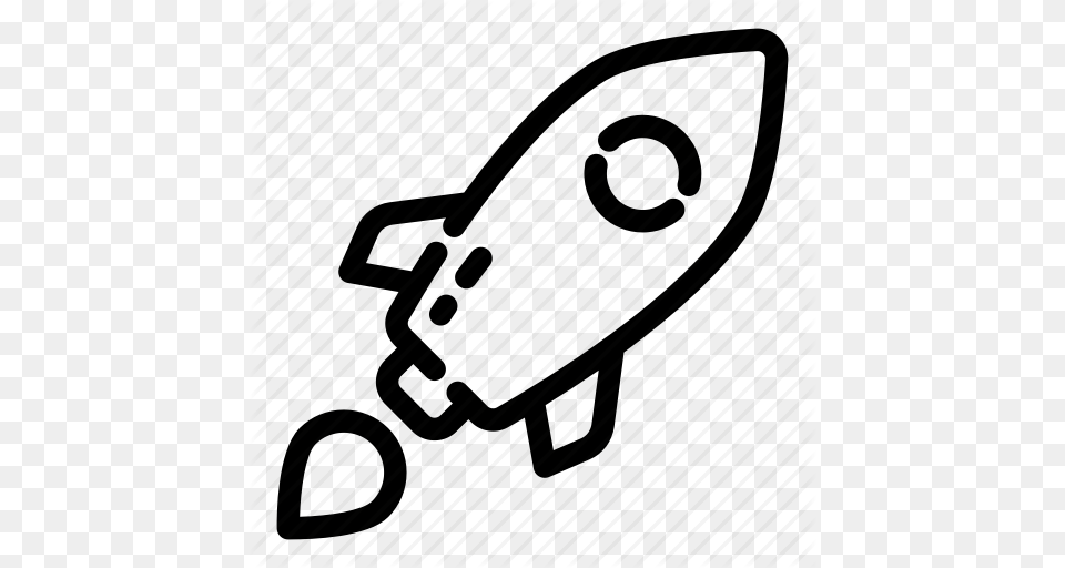 Future Launch Rocket Science Ship Space Spaceship Icon Free Png