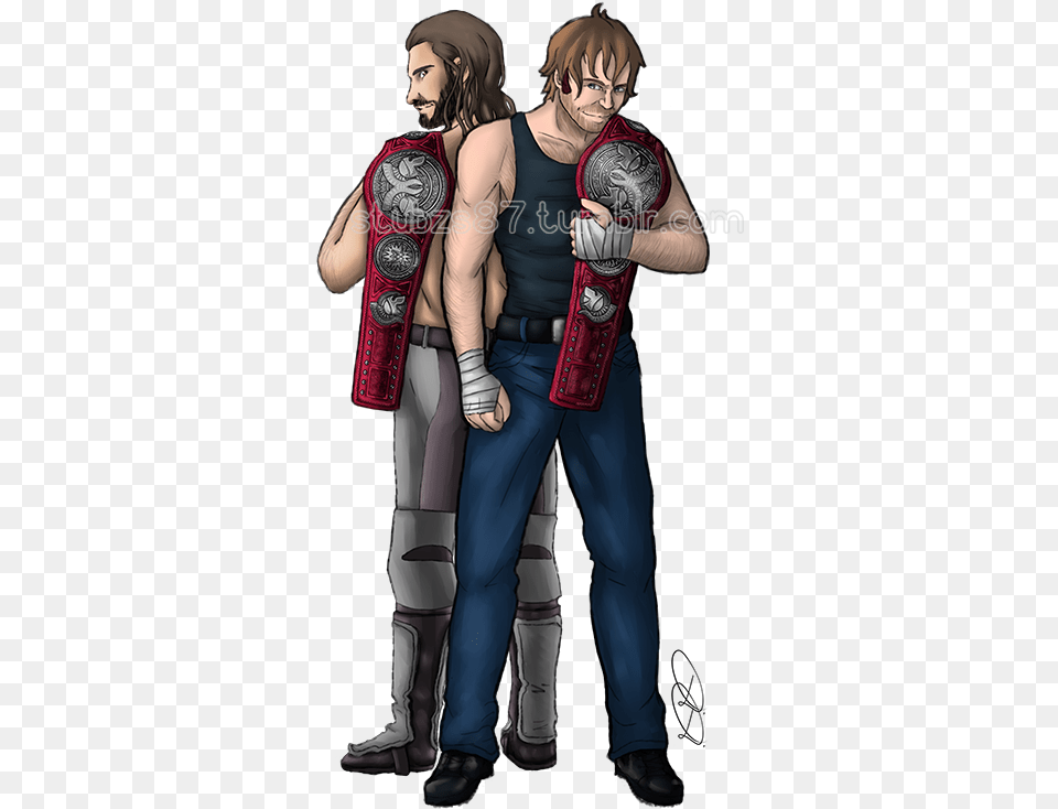 Future Tag Team Champs Illustration, Book, Publication, Comics, Adult Png