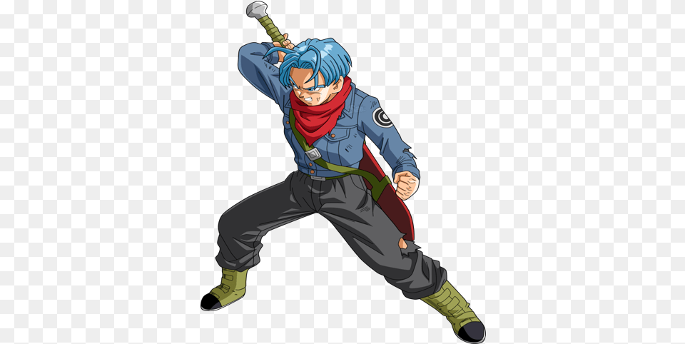 Future Trunks 2 Image Dragon Ball Super Mirai Trunks, Book, Comics, Publication, Person Free Png Download