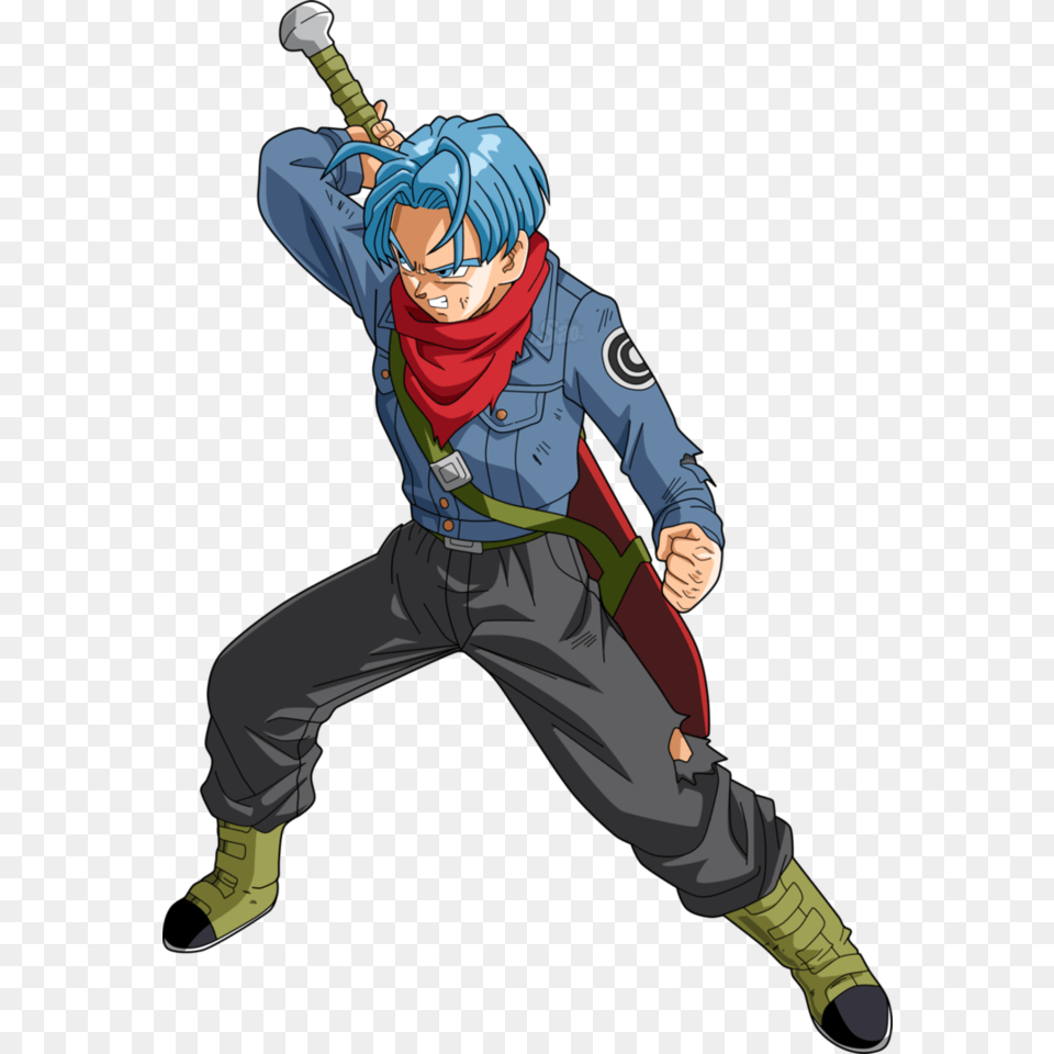 Future Trunks, Book, Publication, Comics, Person Free Png