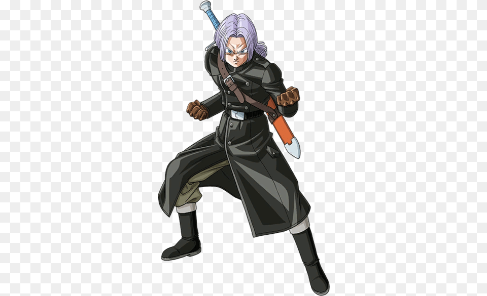 Future Trunks Xeno Dragon Ball Heroes Xeno Trunks, Book, Publication, Comics, Adult Png Image