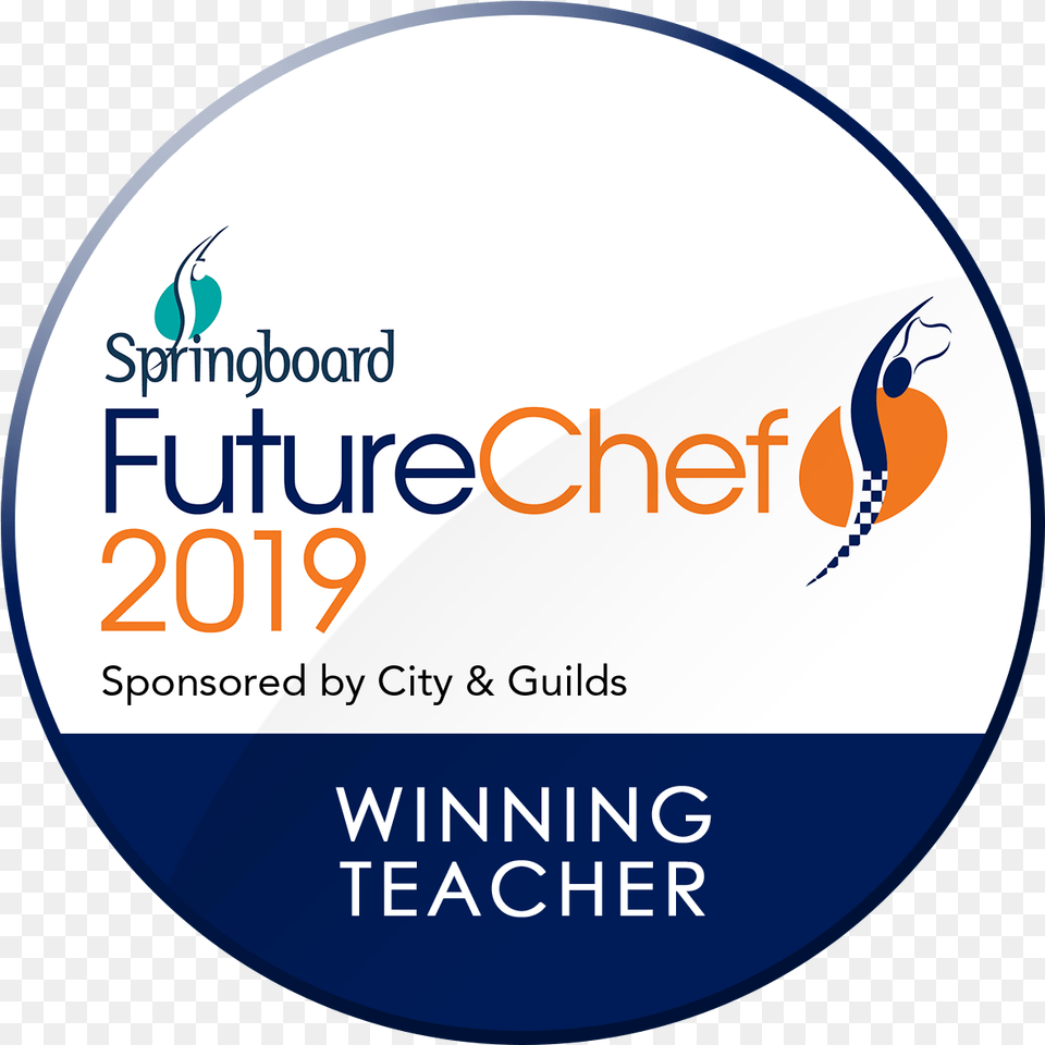 Futurechef Winning Teacher Springboard Uk, Logo, Disk Free Png Download