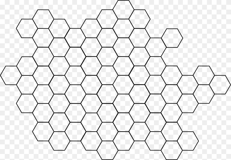 Futurist Hexagons Clipart, Food, Honey, Honeycomb, Pattern Png