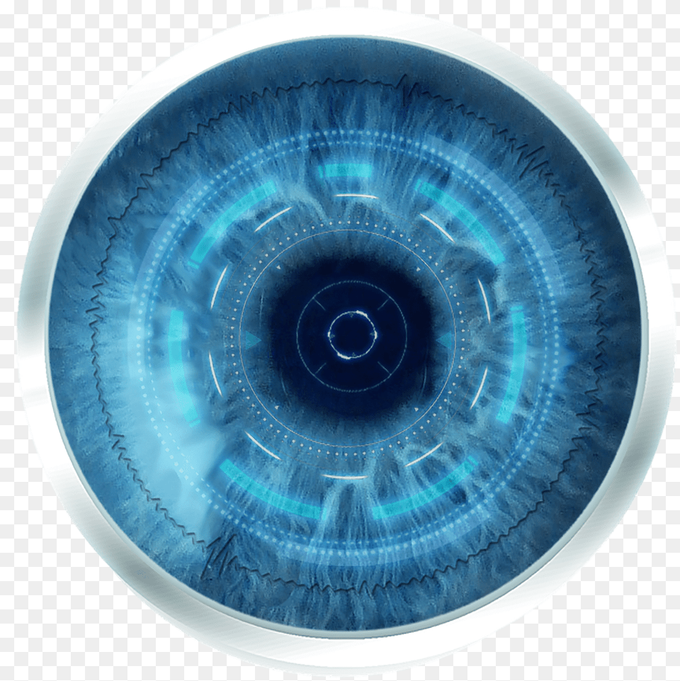 Futuristic Eye Transparent, Pattern, Accessories, Ornament, Gemstone Free Png Download