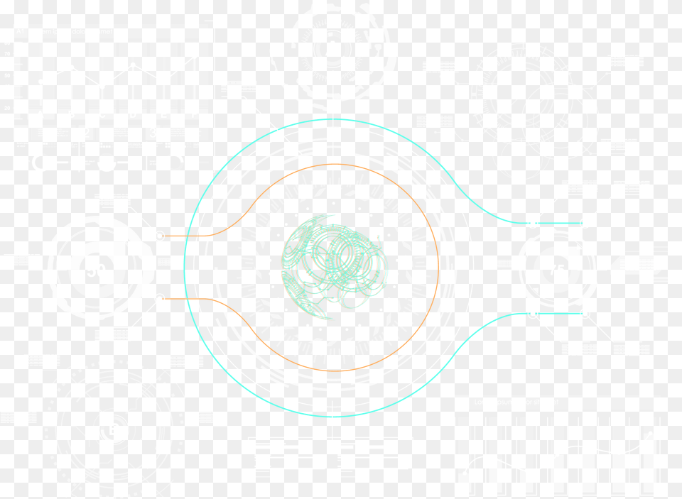 Futuristic Vector Hud Element Circle, Cad Diagram, Diagram Png Image