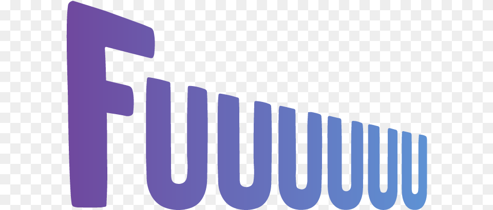 Fuuuuu Electric Blue, Logo, Text Png