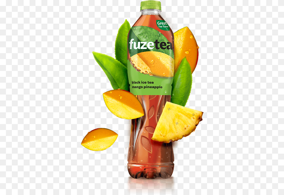Fuze Tea Black Lemon, Food, Fruit, Plant, Produce Free Png Download