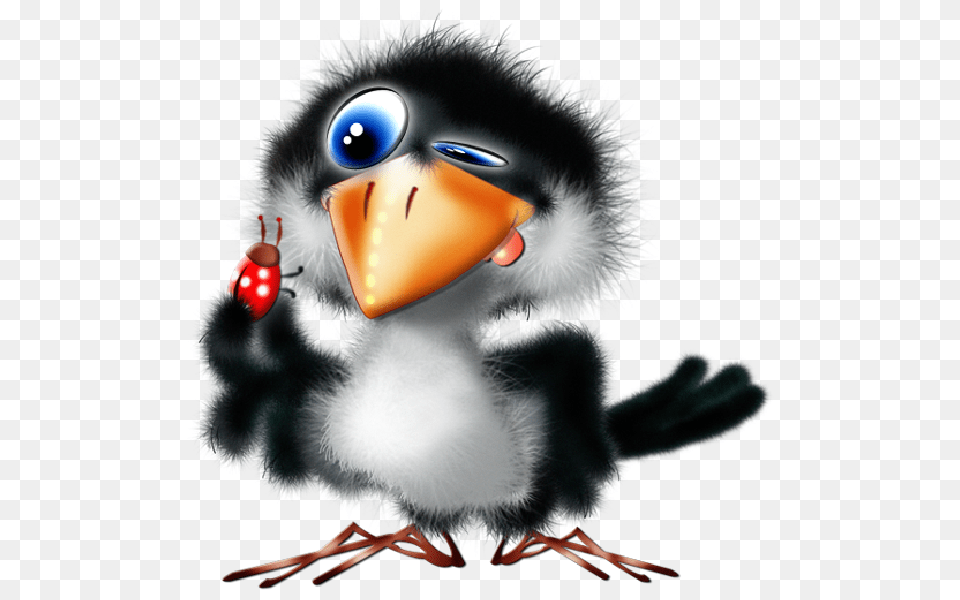 Fuzzy Clipart Transparent, Animal, Beak, Bird, Insect Free Png Download