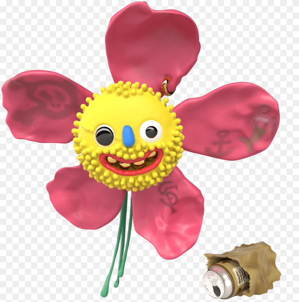 Fuzzy Daisy Artificial Flower, Anemone, Petal, Plant Png