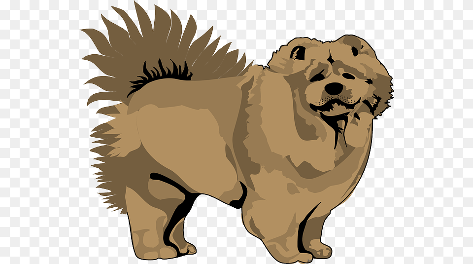 Fuzzy Dog Cliparts, Animal, Lion, Mammal, Wildlife Free Png Download