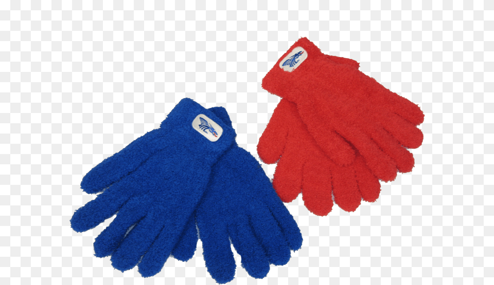 Fuzzy Gloves In Royal Blue Or Red Wool, Clothing, Glove, Baseball, Baseball Glove Free Transparent Png