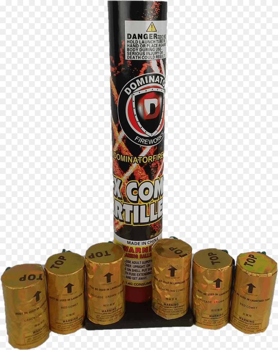 Fx Artillery Comets Open Poker, Tin, Can, Alcohol, Beer Free Transparent Png