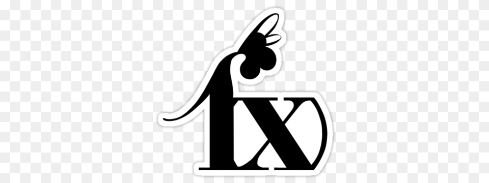 Fx Symbol Kpop In Kpop Logos Logos And Kpop, Stencil, Sticker, Cartoon, Animal Free Png