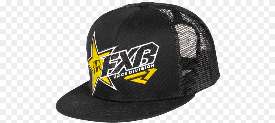 Fxr Race Division Snapback Rockstar Fxr Rockstar Cap, Baseball Cap, Clothing, Hat, Hardhat Free Transparent Png