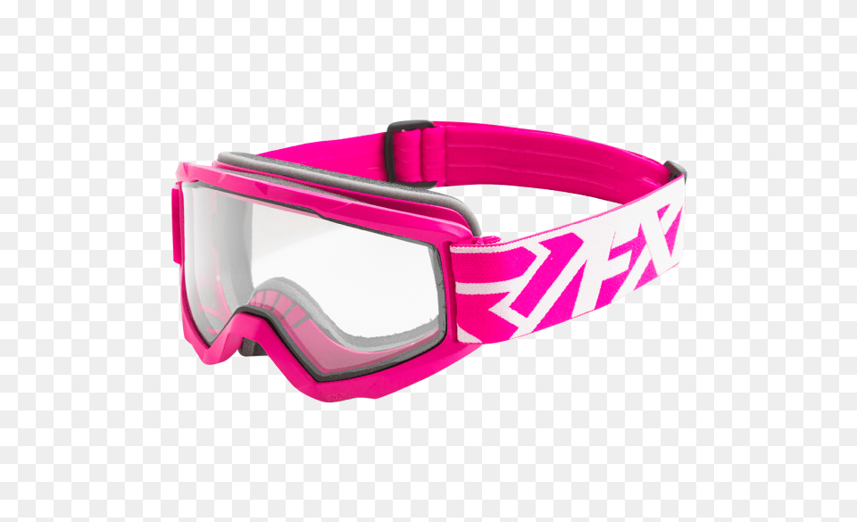 Fxr Squadron Snow Goggles Pink Frame With Clear Lens Bearclaw, Accessories, Crib, Furniture, Infant Bed Free Transparent Png