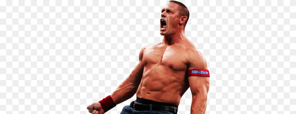 Fybrenders John Cena Cena New Red T Shirt, Face, Head, Person, Adult Free Transparent Png