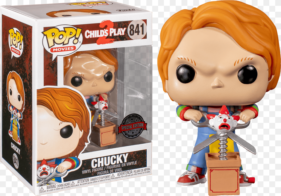 Fye Chucky Funko Pop, Doll, Toy, Person, Face Free Png