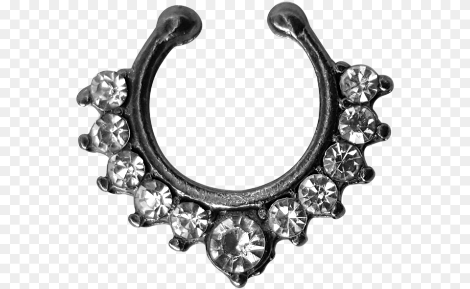 Fyrina Faux Noseseptum Hanger Septum Nose Piercing, Accessories, Diamond, Gemstone, Jewelry Free Png Download