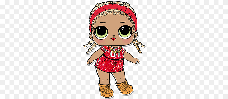 G 005 Mc Swag Glitter Lol Surprise Mc Swag, Baby, Person, Doll, Toy Png Image