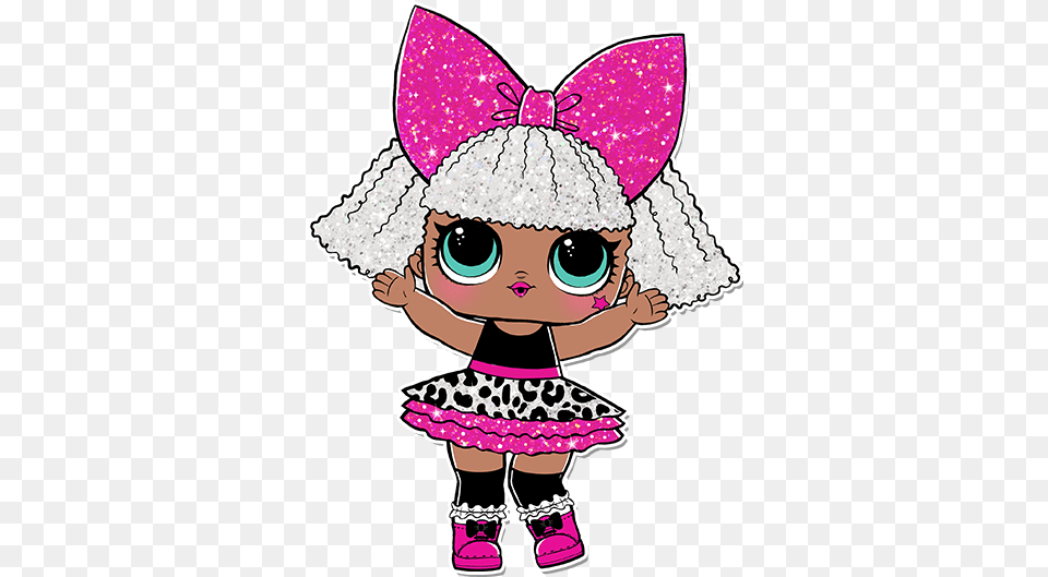 G 007 Diva Glitter Diva Lol, Baby, Person, Doll, Toy Png