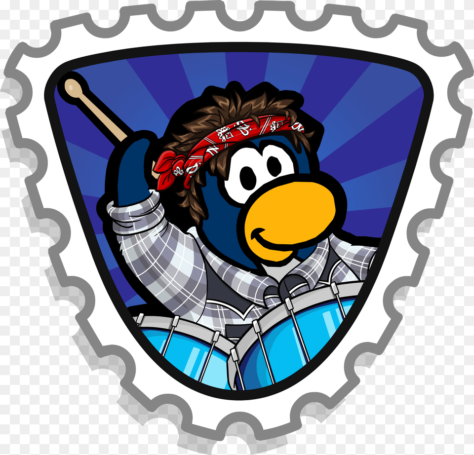 G Billy Stamp Club Penguin Snowboard, Armor, Shield Png