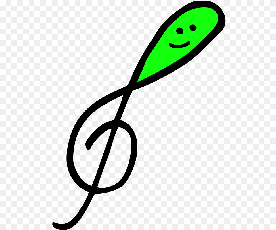 G Clef Green Happy, Cutlery, Outdoors Free Png Download