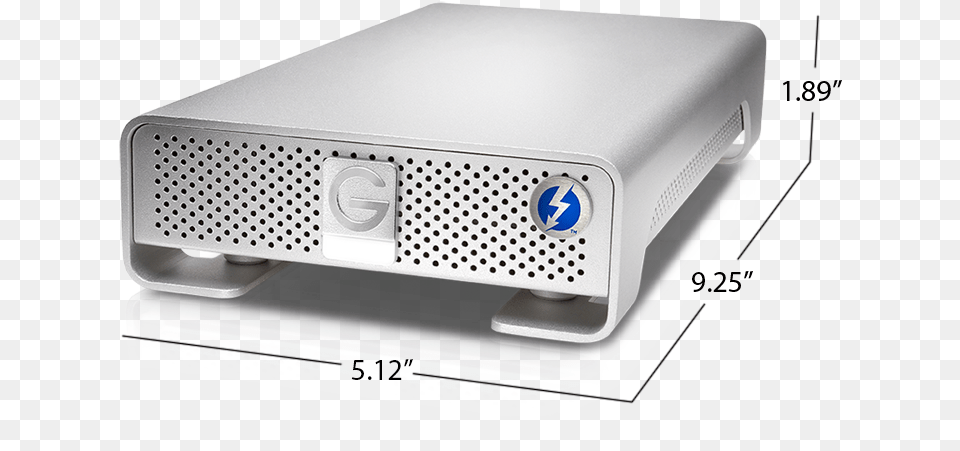 G Drive With Thunderbolt Dimensions G Technology 35quot G Drive 4tb Thunderbolt, Electronics, Hardware, Computer Hardware, Projector Free Transparent Png