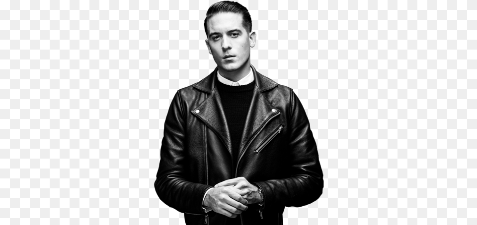 G Eazy Black Headshot Cropped G Eazy These Things Happen Black Album Cover, Adult, Photography, Person, Man Free Png