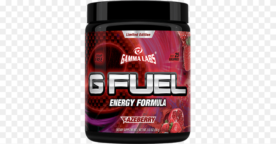 G Fuel Drink Gamma Labs G Fuel 40 Servings, Berry, Food, Fruit, Plant Png Image