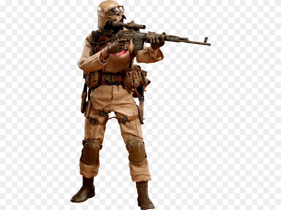 G I Joe Desert Ops Trooper Sniper Sixth Scale Figure, Adult, Male, Man, Person Free Transparent Png