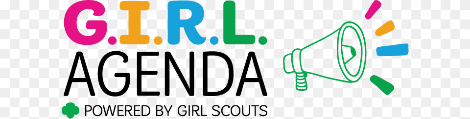 G I R L Agenda Powered, Text Free Png Download