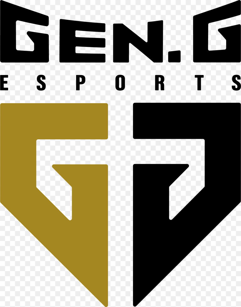 G Logo Full Size Gen G Esports, Text, Stencil, Number, Symbol Free Png