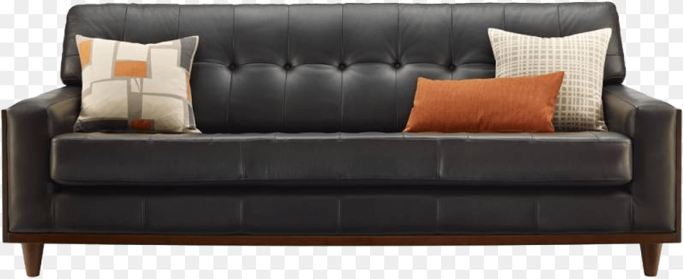 G Plan Vintage The Fifty Nine Large Leather Sofa G Plan Vintage The Fifty Nine, Couch, Cushion, Furniture, Home Decor Png Image