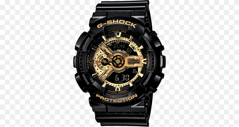 G Shock Ga110gb 1a Casio G Shock Ga 110gb 1a Watch, Wristwatch, Electronics, Arm, Body Part Free Png Download