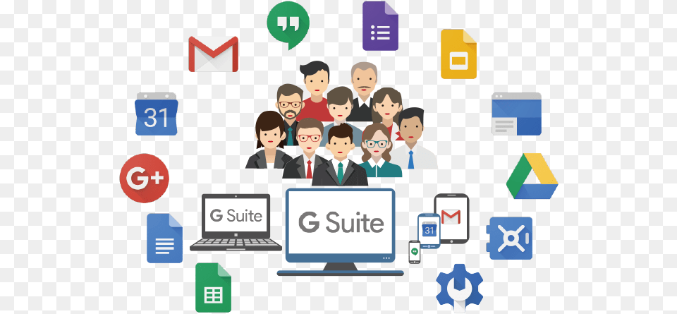 G Suite G Suite For Education, Pc, Computer, Electronics, Person Free Png Download