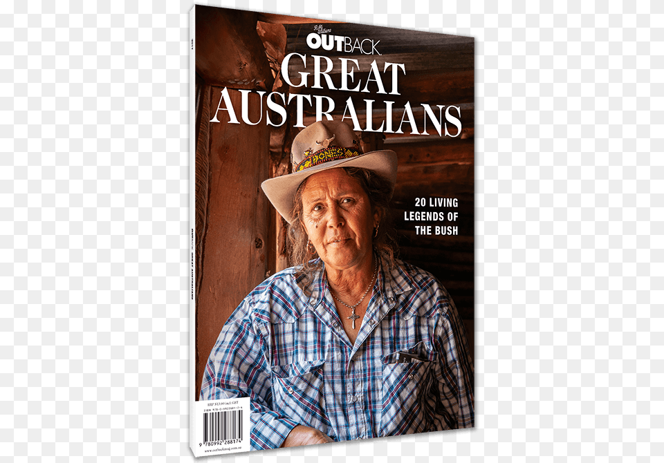 Ga Cover 3d Great Australians 20 Living Legends Of The Bush, Adult, Publication, Person, Woman Png Image