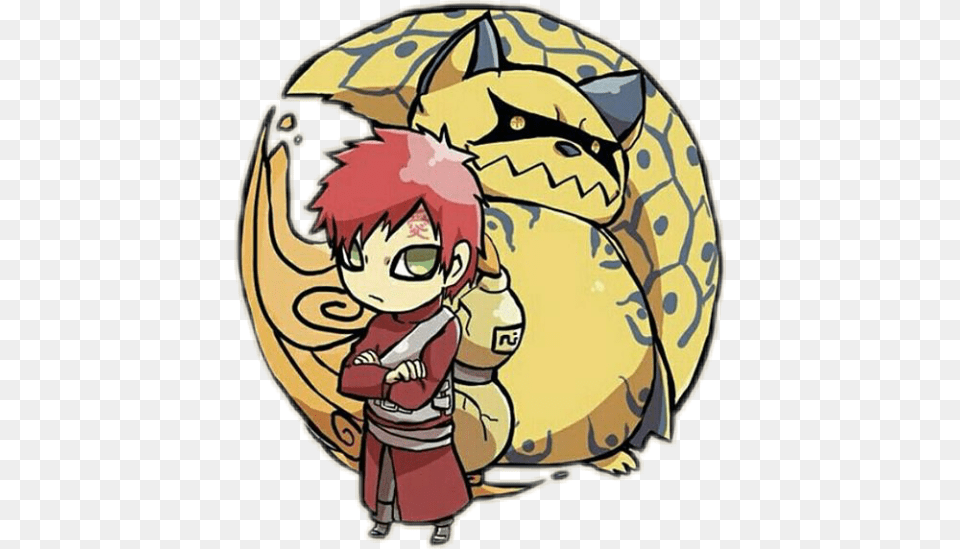 Gaara Gaara Sabaku No Gaara Chibi, Book, Comics, Publication, Baby Png Image