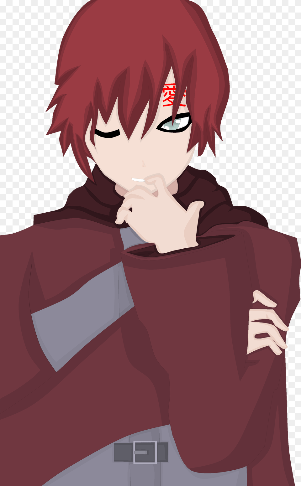 Gaara Giant Pixel Cartoon, Book, Comics, Publication, Baby Free Png Download